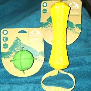 Hound2O  Floaying Fetch Water Toys For 15 Pounds Plus. Float, Squeak, Tug